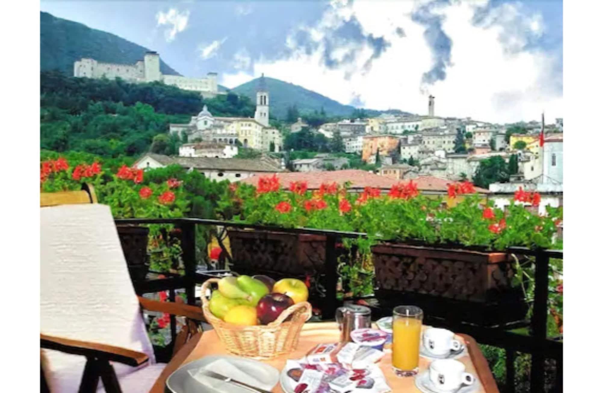 Hotel Clarici Spoleto Exterior foto